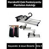 Maison Luré Askılık Dayanıklı Dolap Organizer Hareketli Çok Fonksiyonlu Pantolon Askılığı