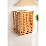 Maison Luré Bambu Oyuncak ve Kirli Çamaşır Sepeti, 58X40 Cm, Doğal ve Hafif Tasarım - 58 x 40 cm