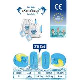 Maison Luré Çocuklar Için Renkli Deniz Kolluğu Seti, Güvenli ve Konforlu Kullanım Kolluk & Simit