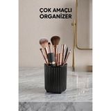 Maison Luré Çok Amaçlı Kozmetik ve Tarak Düzenleyici - Siyah, 900 ml Makyaj & Takı Organizeri