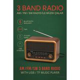 Maison Luré Çok Fonksiyonlu Retro Radyo ile Müzik Keyfinizi Artırın Nostaljik Radyo
