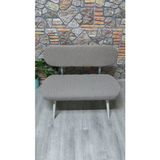 Maison Luré Desenli Bench Püf Kılıfı Puf & Bench - Seçenek 1 - Siyah