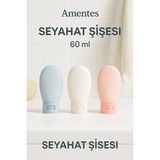 Maison Luré Doldurulabilir Seyahat Şişe Seti - Çok Amaçlı ve Taşınabilir Makyaj & Takı Organizeri