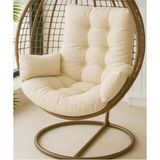 Maison Luré Elegant Concept Armut Salıncak Minderi ve Yerminderi Sandalye Minderi - Siyah - Seçenek 1