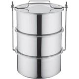 Maison Luré Endüstriyel Mutfak Ekipmanı 304 Çelik Sefer Tası 18/10 3lü 26X14X3