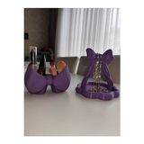 Maison Luré Fiyonk Tasarımlı Makyaj ve Takı Organizer Seti, 14 cm Makyaj & Takı Organizeri