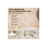 Maison Luré Geyik Figürlü Çok Fonksiyonlu Takı ve Takip Askısı Makyaj & Takı Organizeri