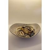 Maison Luré Gold Efektli Takı Saklama Kabı, Şık ve Dayanıklı 15X10 cm Tasarım Makyaj & Takı Organizeri