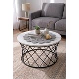 Maison Luré Gri Yuvarlak Runner Orta Sehpa ve Masa Örtüsü 50 cm - Seçenek 1