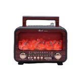 Maison Luré Güneş Enerjili ve Çok Fonksiyonlu Nostalgik Müzik Kutusu Nostaljik Radyo