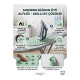 Maison Luré Isıya Dayanıklı Silikon Ütü Altlığı, Kaymaz ve Yanmaz Güvenlikli 15X27 cm - Siyah - Seçenek 1