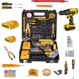Maison Luré Japon Professıonel Tools 58V 8AH Krt Metal Şanzıman Şarjlı Vidalama 27PRÇ U Akülü - Seçenek 1
