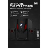 Maison Luré Kablosuz Bluetooth Ses Sistemi ve Radyo ile Çoklu Eğlence Bilgisayar Hoparlörü