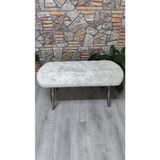 Maison Luré Kadife Kumaş Puf Kılıfı Puf & Bench - Seçenek 1 - Siyah