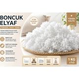 Maison Luré Katkısız Saf Boncuk Elyaf 1 kg Yastık Yorgan Oyuncak Malzemesi - 10 cm - Siyah