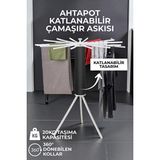 Maison Luré Katlanabilir Ahtapot Model Çamaşır Kurutmalık, Çok Fonksiyonlu