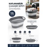 Maison Luré Katlanabilir Akordiyon Çamaşır Sepeti Çok Amaçlı ve Taşınabilir
