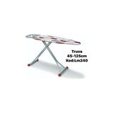 Maison Luré Katlanabilir Ütü Masası 45X125 cm - Pratik ve Şık Tasarım Ütü Masası ve Aksesuarı - 45 x 125 cm