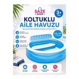 Maison Luré Koltuklu Bahçe Havuzu, Yetişkin ve Çocuklar Için Uygun Deniz Malzemesi