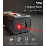 Maison Luré Lazerli Mesafe Ölçer Klipsli Ölçüm Cihazı - Siyah - Seçenek 1