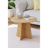 Maison Luré Mantar Orta Sehpa Yuvarlak 58 cm Safir Meşe - Seçenek 1
