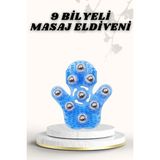 Maison Luré Masaj Cihazı 9 Bilyeli Masaj Eldiveni Giyilebilir Plastik, Sıkılaştırıcı ve Rahatlatıcı