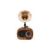 Maison Luré Mini Nostaljik Radyo ve Gramofon Görünümlü Bluetooth Hoparlör