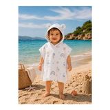 Maison Luré Müslin Kumaşlı Plaj Panço Şık ve Rahat Deniz Malzemesi 50X50 cm - Siyah - 0 - 1 Yaş
