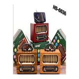 Maison Luré Nostaljik Taşınabilir Radyo, Retro Tasarım ve Pratik Kullanım Nostaljik Radyo