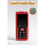 Maison Luré Ölçüm Cihazı 40 Metre Lazer Metre Mesafe Ölçer Dijital Inşaat Ölçüm Aleti