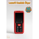 Maison Luré Ölçüm Cihazı 60 Metre Lazer Metre Mesafe Ölçer Dijital Inşaat Ölçüm Aleti
