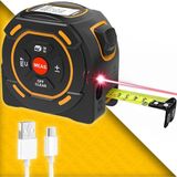 Maison Luré Ölçüm Cihazı Lazer Mesafe Ölçer Şerit Metre 60M, Hassas Ölçüm ve Kolay Kullanım