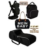 Maison Luré Portbebe ve Ana Kucağı Için Çok Fonksiyonlu Bakım Seti, Taşıması Kolay Bebek Bakım Çantası