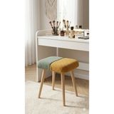 Maison Luré Puf & Bench Çok Renkli Kare Puf Tabure Bench Koltuk Sandalye