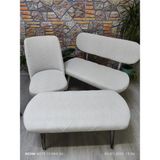 Maison Luré Puf Bench Kılıfı Takımı 2 Sandaly B Oval 1 Bench 1 Puf Kılıfı - Seçenek 1 - Siyah