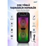 Maison Luré Rgb LED Işıklı Bluetooth Hoparlör, Çift 6.5'' Sürücü ve Tws Özelliği
