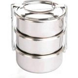 Maison Luré Saklama Kabı 3lü Yemek Termosu Çelik Sefer Tası No:2 15X5