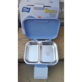 Maison Luré Saklama Kabı Paslanmaz Çelik 2 Katlı 2 Bölmeli 1030ML Beslenme Çantası