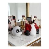 Maison Luré Sevimli Panda Temalı Makyaj Organizer ve Küllük Seti Makyaj & Takı Organizeri