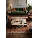 Maison Luré Şık Mdf Tasarım Modüler Ahşap Akıllı Geçmeli Vidasız Orta Zigon Sehpa Orta Sehpa - Seçenek 1