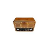 Maison Luré Solar Enerjili Güneş Paneli ile Çalışan Radyo ve Müzik Kutusu Nostaljik Radyo