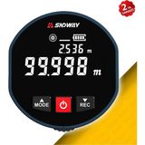 Maison Luré SW-X30D Dijital Rulo Mesafe Ölçer Lazerli Ölçüm Ölçüm Cihazı - Siyah - Seçenek 1