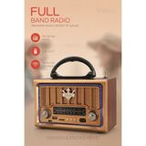 Maison Luré Taşınabilir Retro Radyo ve Müzik Çalar ile Serbest Dinleme Nostaljik Radyo
