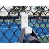 Maison Luré Tenis Pickleball Çanta Askılığı Tel Çit Raket Kort Askı Aparatı Askılık - Seçenek 1 - Siyah