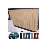 Maison Luré Volkswagen T4 Kısa Şase Için Krem Raylı Güneşlik Perde Takımı Oto Güneşlik Perde