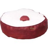 Maison Luré Yıkanabilir 40CM Bordo Yatak, Konfor ve Şıklık Sunar Kedi ve Köpek Yatağı - Seçenek 1 - Siyah