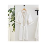 Maisonette FLOSSY Bornoz SM BEYAZ/ALTIN
