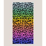 Maisonette Leopard Plaj Havlusu Pamuk 75 x 150 cm Renkli Desenli 1 Adet Havlu