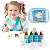 Maisonord Magic Water Elf Sihirli Su Hayvanları Kendin Yap Eğitici Oyun Seti | Çocuklar için El Yapımı Renkli Su Peri Oyuncağı, Yaratıcı Oyun Parti Hediyeleri
