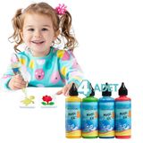 Maisonord Magic Water Elf Sihirli Su Hayvanları Yedek Renkli Jel (4 Renk) | Çocuklar için El Yapımı Renkli Su Peri Oyuncağı Yedek Boyaları, Yaratıcı Oyun Parti Hediyeleri